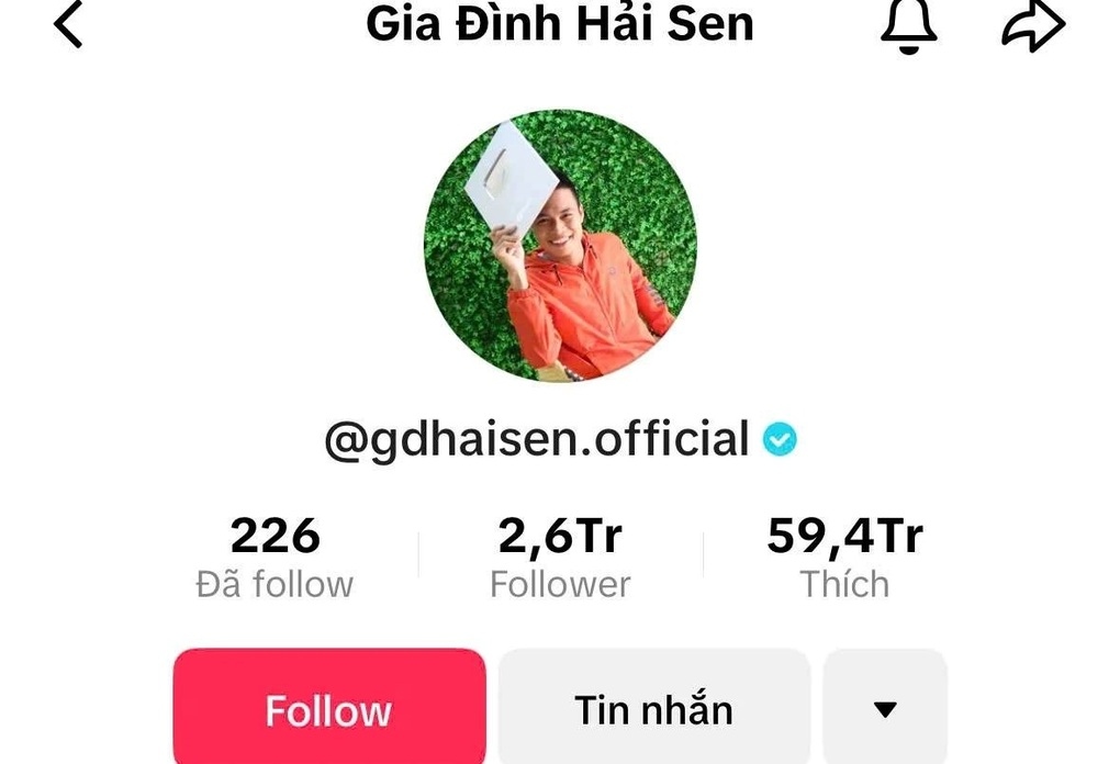 Chủ kênh TikTok "Gia đình Hải Sen" bị bắt