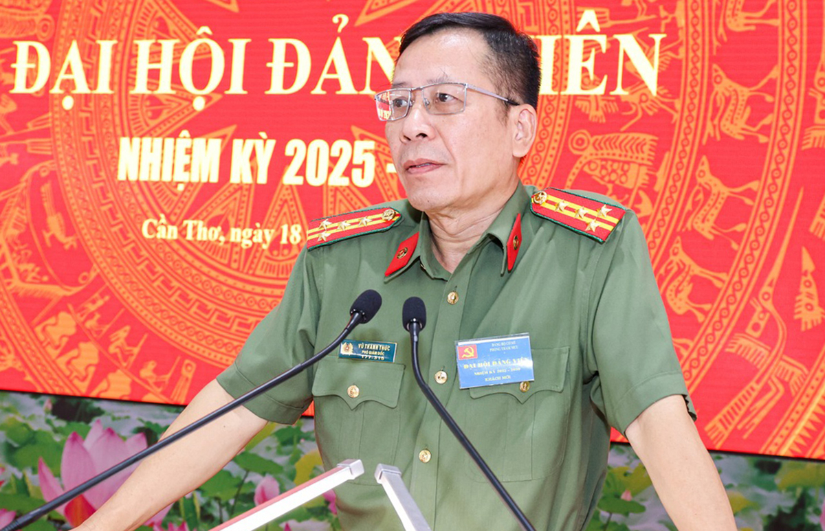 Công an Cần Thơ có người phụ trách mới