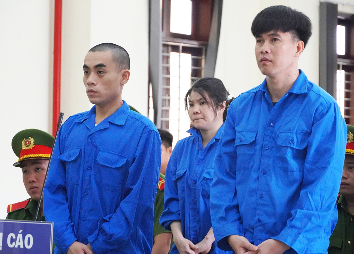 Ba án tử hình cho nhóm vận chuyển ma tuý về TP HCM