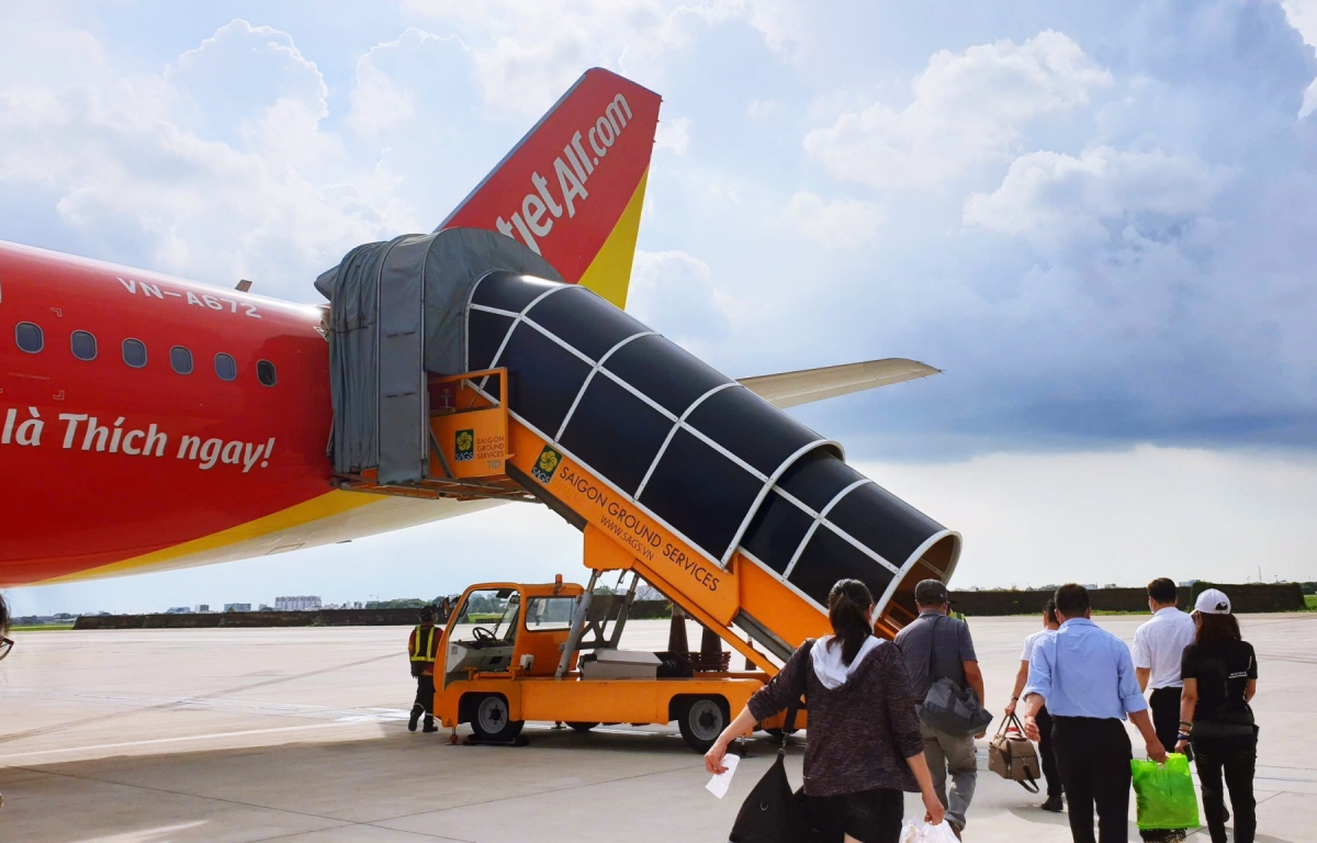 Công ty phục vụ mặt đất Sài Gòn giảm lãi khi ngừng hợp đồng với Vietjet