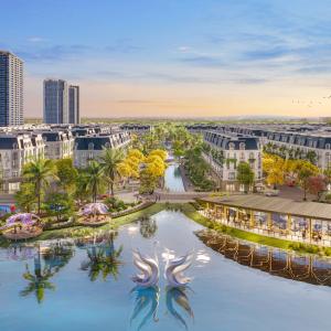 Tiềm năng kinh doanh shophouse trục đại lộ Đỗ Mười và Swan Lake Hoang Huy New City
