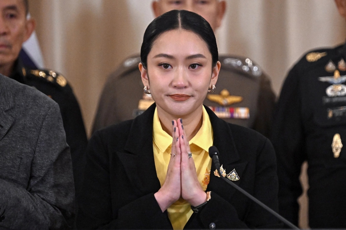 Phe áo vàng biểu tình, yêu cầu Thủ tướng Paetongtarn từ chức
