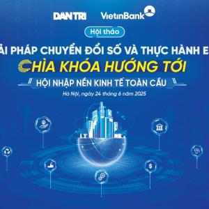 Dàn diễn giả hội thảo chuyển đổi số và thực hành ESG, họ là ai?