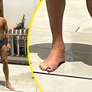 Giải mật thể thao: Móng chân sơn đen của Ronaldo