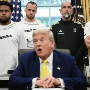 Tổng thống Trump tiếp đón Juventus tại Nhà Trắng