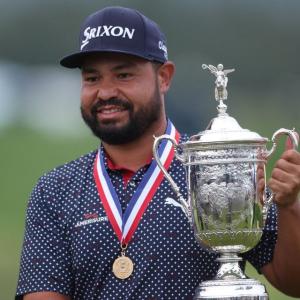 J.J. Spaun vô địch giải golf US Open 2025