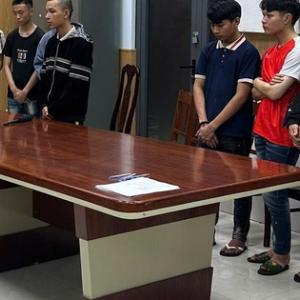 Bắt nhóm đối tượng vác mã tấu đuổi chém người trên đường