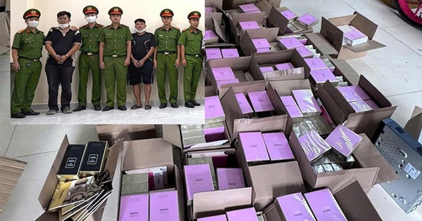 Triệt phá đường dây sản xuất, buôn bán hơn 10.000 chai nước hoa giả