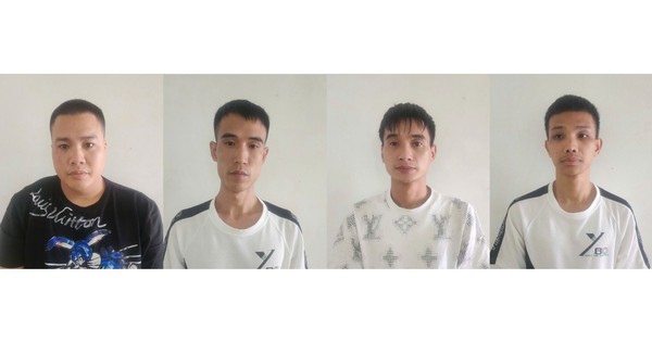 Bắt trọn ổ nhóm 4 đối tượng liên quan ma túy đá