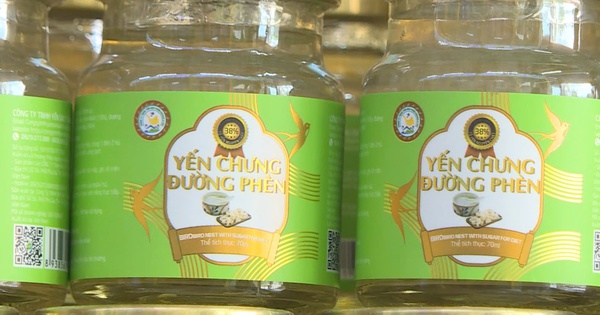 Phú Thọ: Chuyển công an điều tra vụ hơn 23.000 lọ yến chưng giả