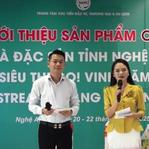 "Đột phá” tiêu thụ sản phẩm OCOP bằng chương trình livestream