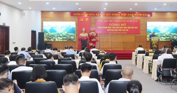 Lào Cai hoàn thành công tác xóa nhà tạm, nhà dột nát