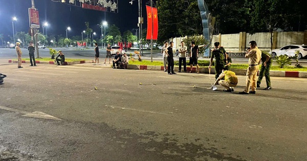 Đại úy công an bị người đi xe máy tông trọng thương