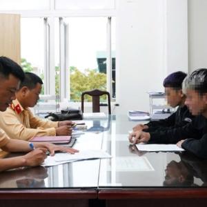 Giao xe mô tô cho con trai chưa đủ điều kiện điều khiển, người cha bị lập biên bản