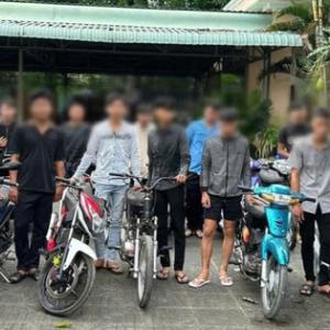 Khởi tố 9 đối tượng đua xe trái phép, gây rối trật tự công cộng ở Bà Rịa – Vũng Tàu