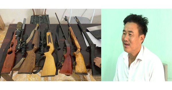 Thanh Hóa: Bắt đối tượng tàng trữ 6 khẩu súng và 1.091 viên đạn chì
