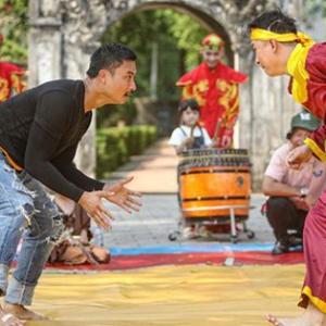 Diễn viên Duy Hưng bất ngờ lên sới vật