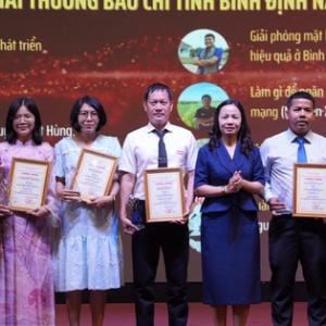 Tạp chí Đời sống và Pháp Luật đạt giải Báo chí tỉnh Bình Định năm 2025
