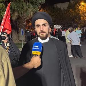 Cháu của cố đại giáo chủ Iran xuống đường giữa lúc Israel không kích Tehran