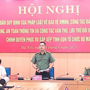 Tập huấn công tác bảo vệ bí mật nhà nước, an toàn thông tin