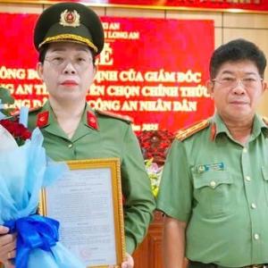 Tuyển dụng em gái của CSGT hy sinh ở Long An vào ngành công an