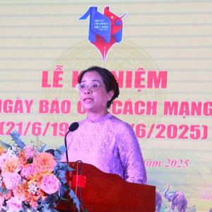 Báo chí là cầu nối giữa ý Đảng - lòng dân trong sắp xếp đơn vị hành chính