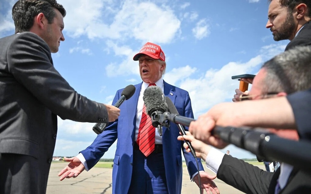 Ông Trump tuyên bố Iran, Israel đồng ý ngừng bắn