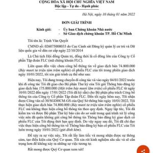 Văn bản hỏa tốc chấn động, ông Trịnh Văn Quyết bán 75 triệu cổ phiếu không công bố thông tin